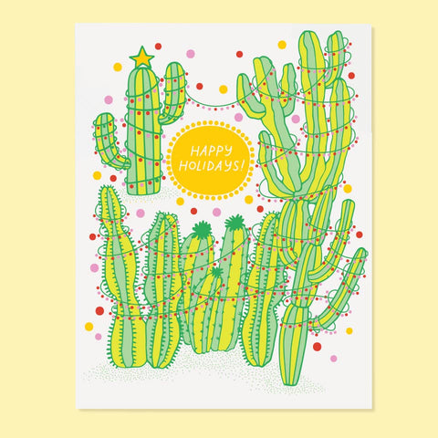 Holiday Cacti Card