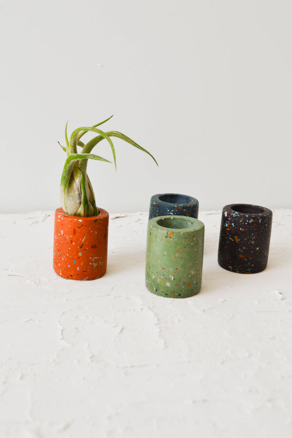 Zero Waste Terrazzo Round Airplant Holder