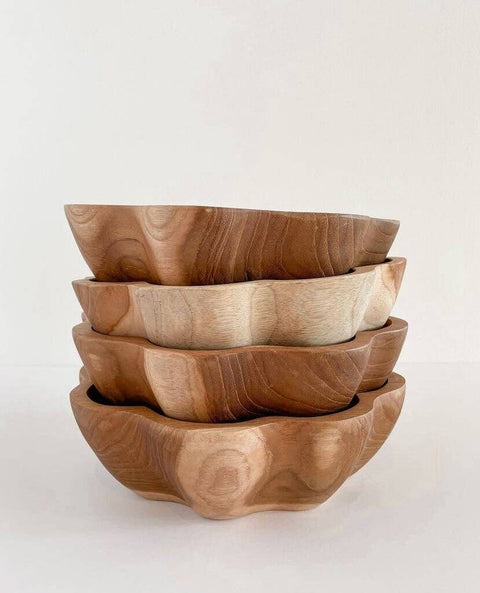 Flora Teak Bowl