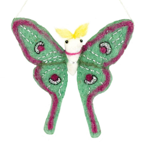 Luna Moth Ornament