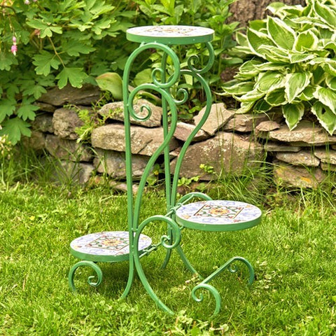 Sydney Mosaic Plant Stand