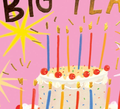 Gigantic Birthday - Birthday Card