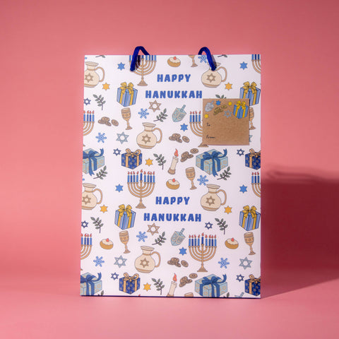 Hanukkah Icons Sticker Tags