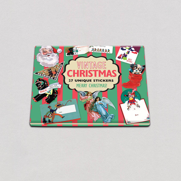 Vintage Christmas - Holiday Sticker Box