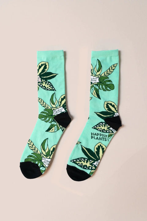 Plant Lover Mom Socks