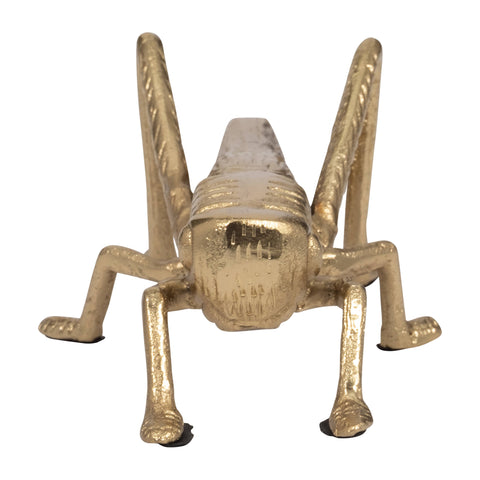 Gold Grasshopper Decorative Figurine