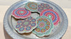 Ouarzazate Ceramic Coasters - Set of 6
