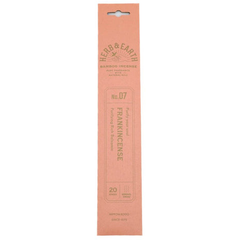 Herb & Earth Bamboo Incense