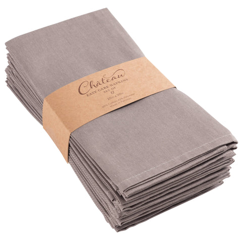 Chateau Easy Care Dinner Napkins - Set of 4