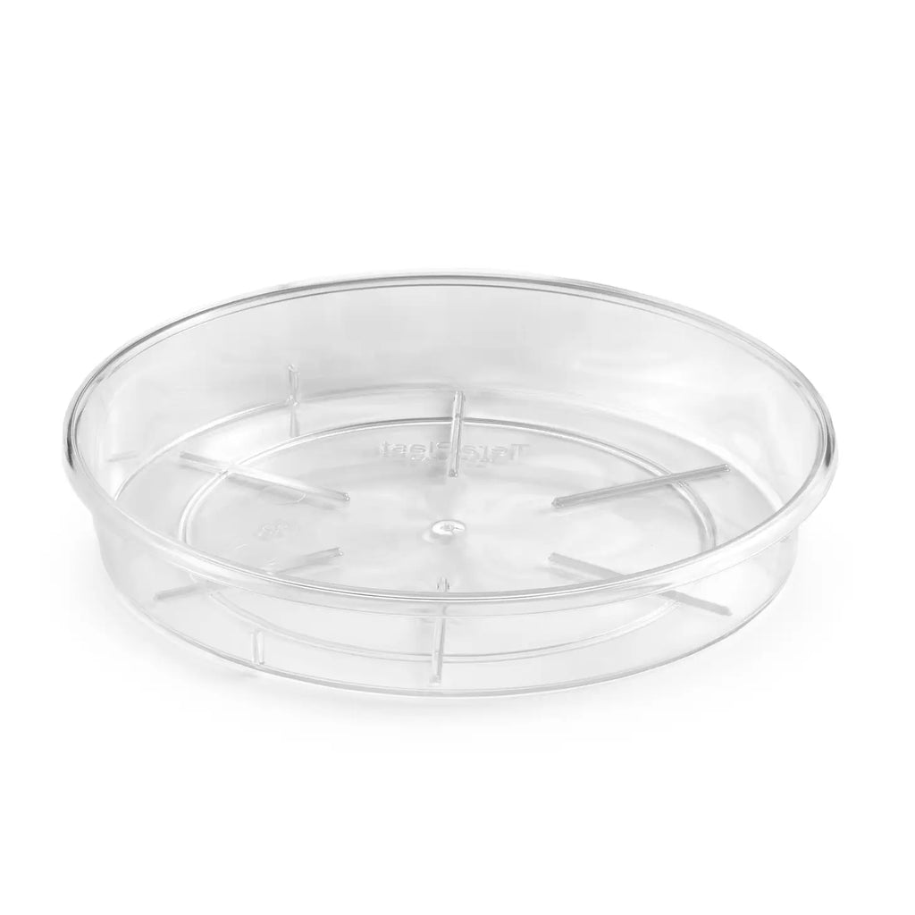 Clear Resin Round Saucer