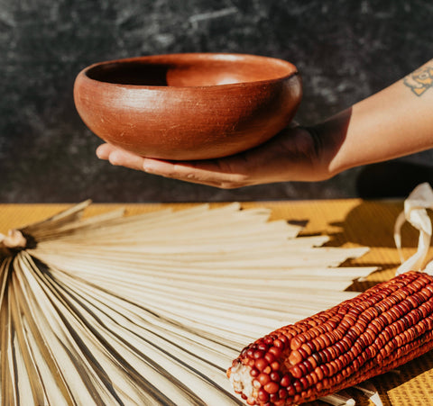 Tlapazola Red Clay Bowl