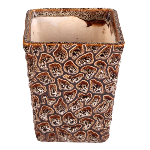 Tersa Square Speckled Vase