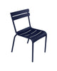 Fermob Luxembourg Side Chair in deep blue