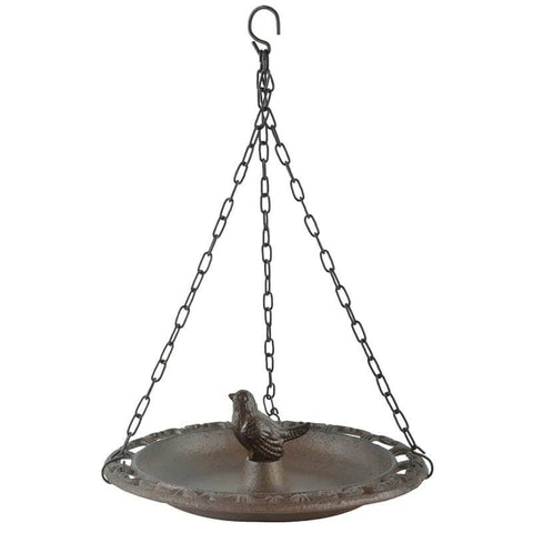 Cast Iron Bird Hanging Bird Bath