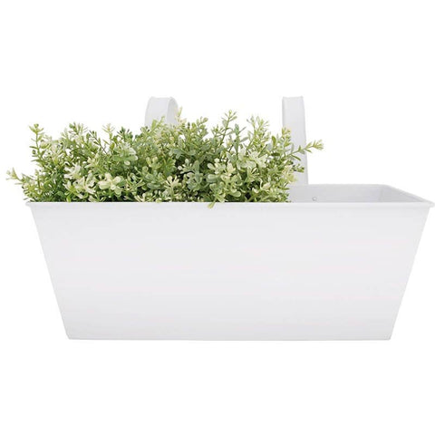 Rectangular Metal Balcony Flower Planter