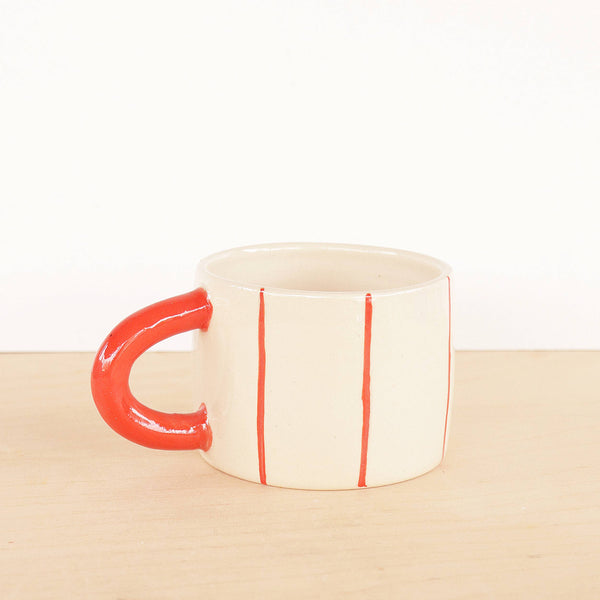 Short Stripes Coffee Mug