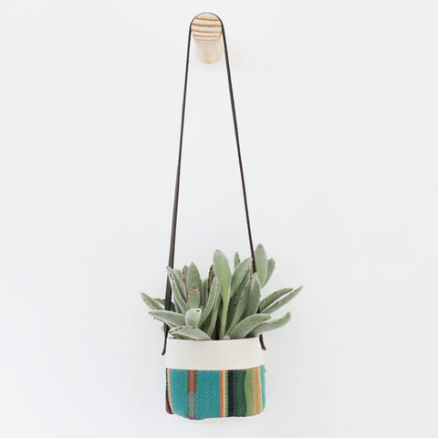 Good Co. Canvas Small Hanging Planter