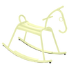 Fermob Adada Rocking Horse in frosted lemon
