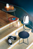 Fermob Cocotte Side Table on a set of stairs