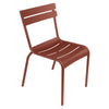 Fermob Luxembourg Side Chair red ochre