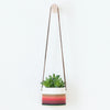 Good Co. Canvas Small Hanging Planter